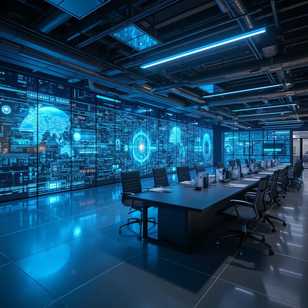 Bureaux modernes de PortfolioAI